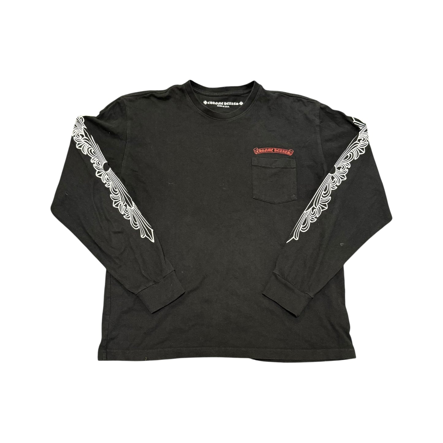 Chrome Hearts Matty Boy Chomper Black Longsleeve
