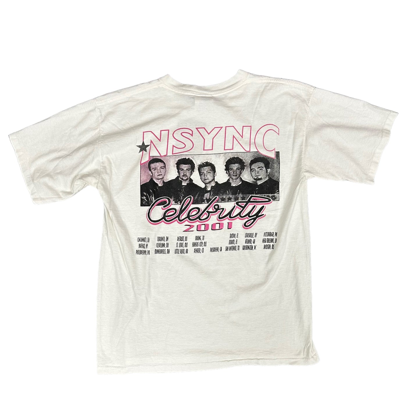 01 NSYNC Celebrity Tour Tee