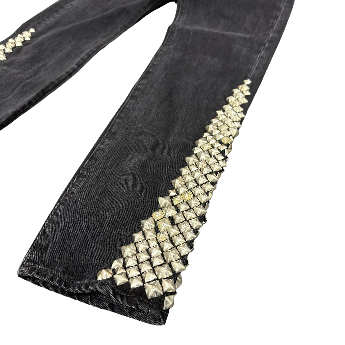 Black Denim Tears Studded Jeans