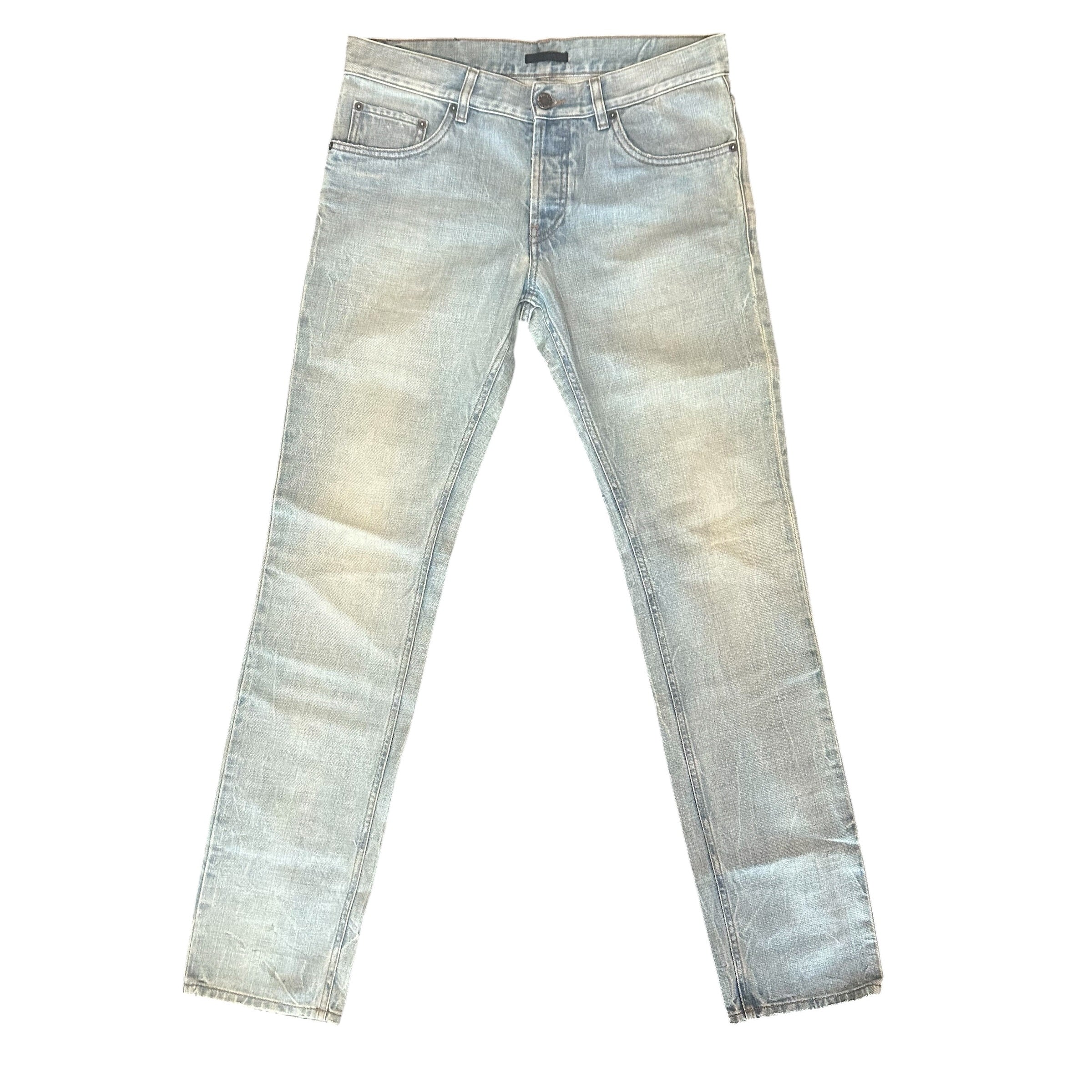 Prada Skinny Light Washed Jeans