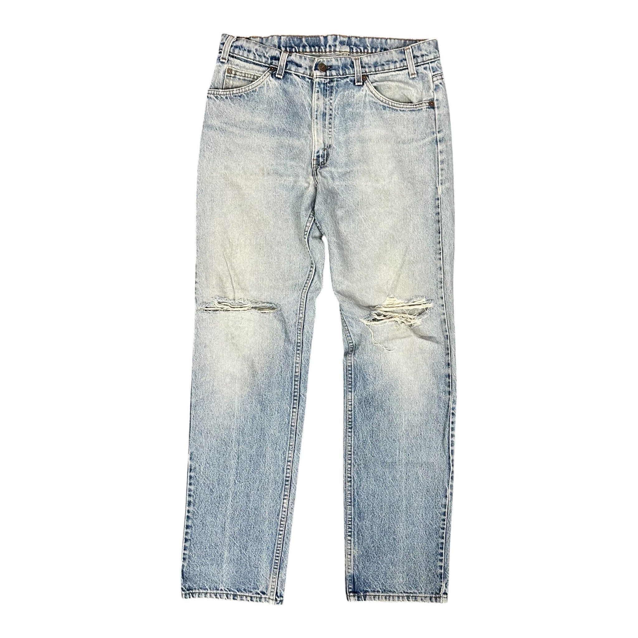 Levi’s Orange Tag Distressed Blue Jeans