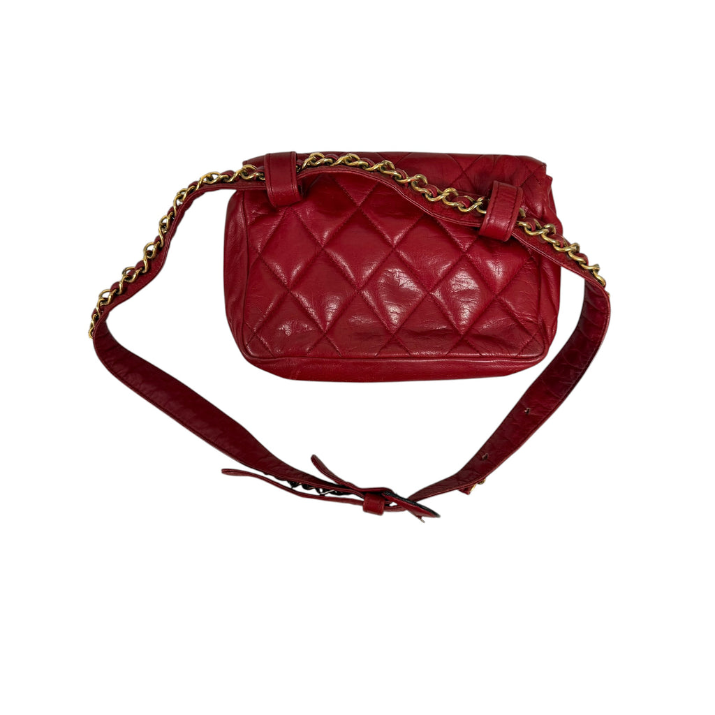 Chanel Quilted Lambskin CC Waist Bag