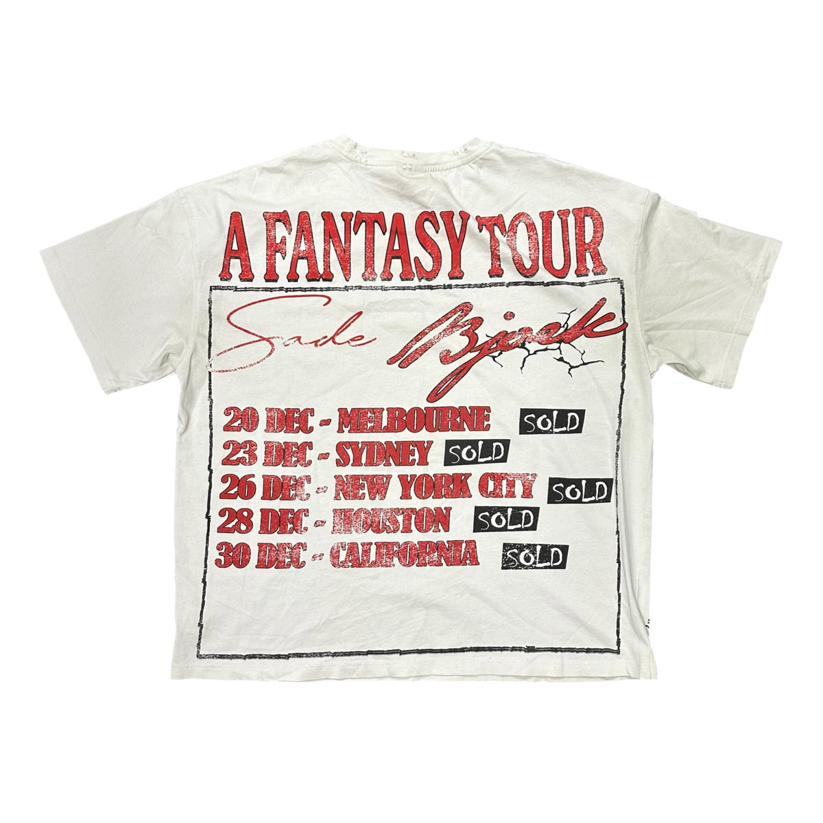 NEW Vale Dreams Tour (Sade Björk) Tee