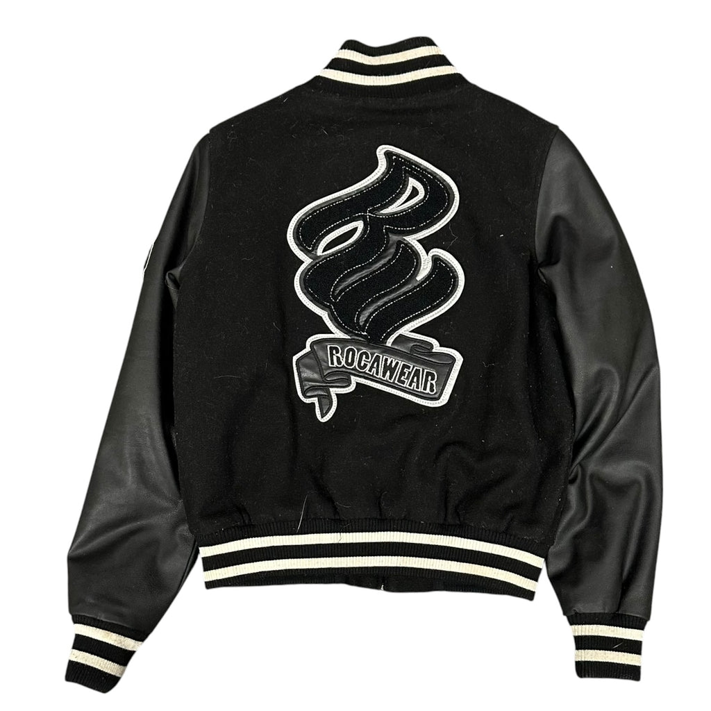 Rocawear Black/White Varsity Jacket