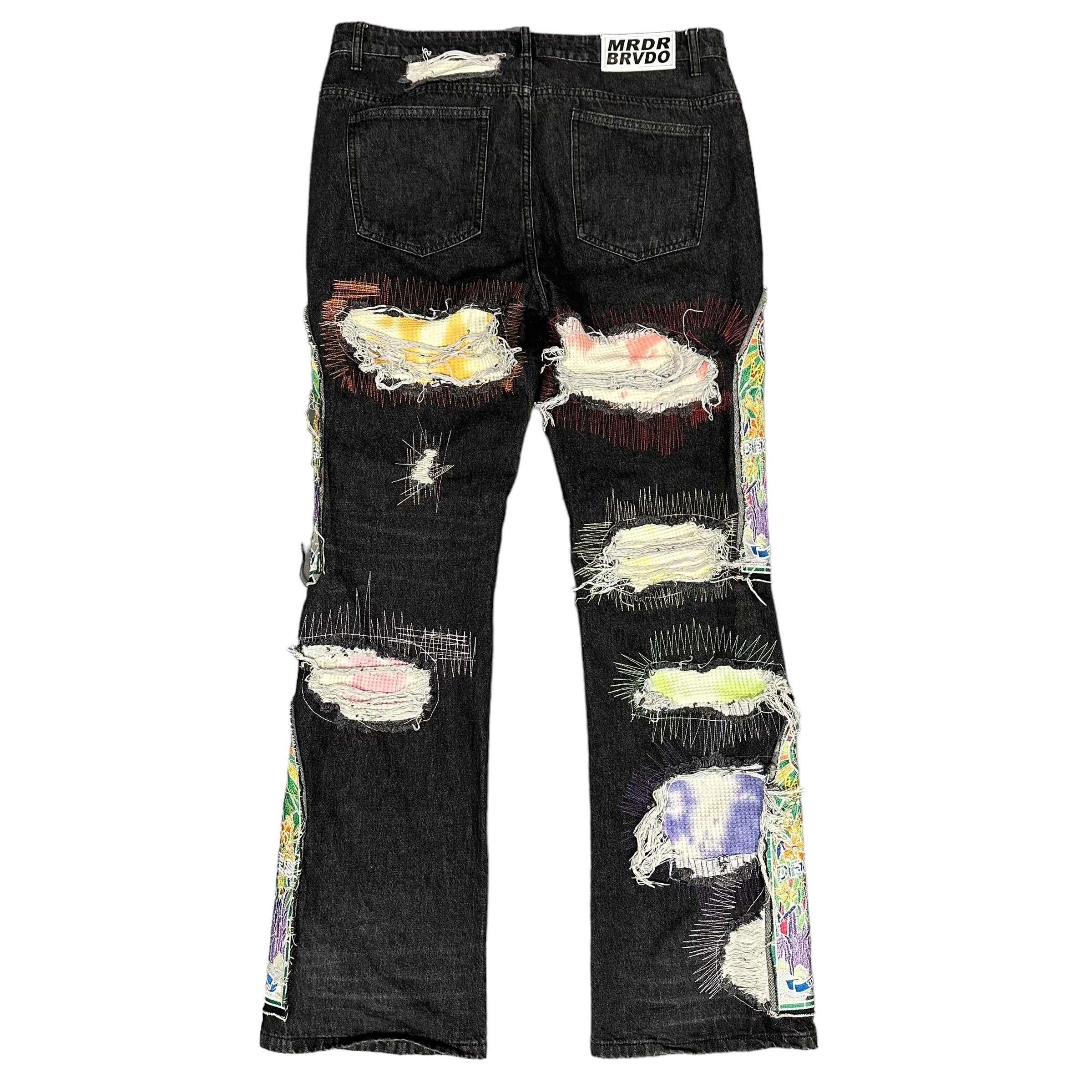 Who Decides War Multicolor Cathedral Jeans