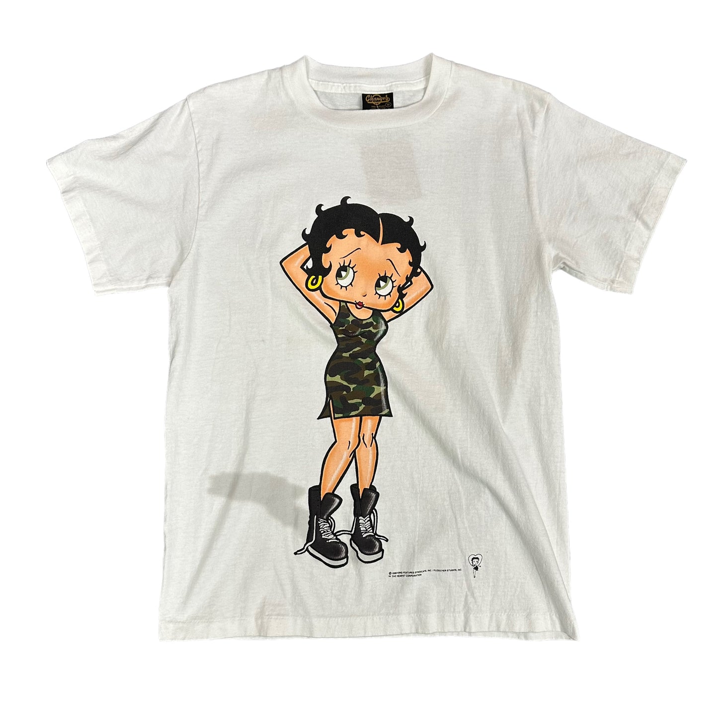 ‘98 Betty Boop Camo Fit Shirt