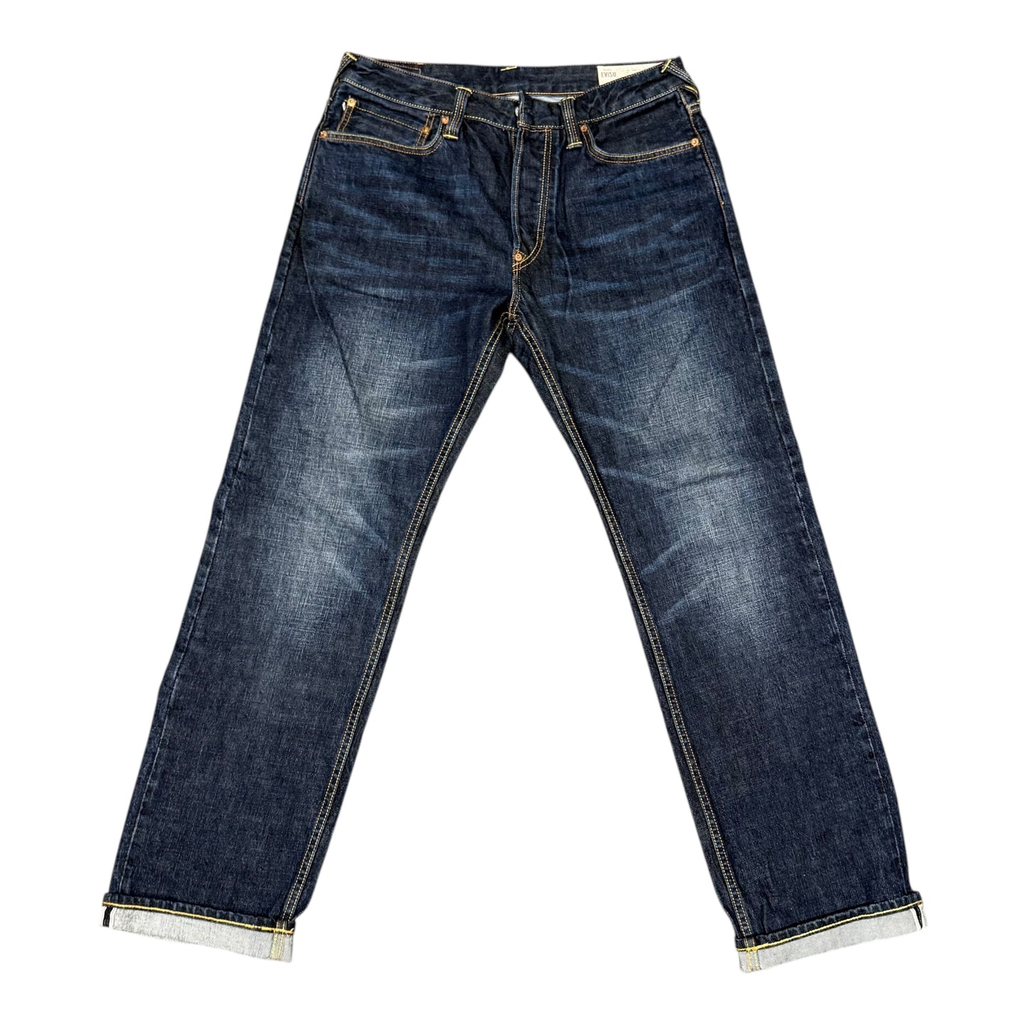 Evisu Orange Denim Pants