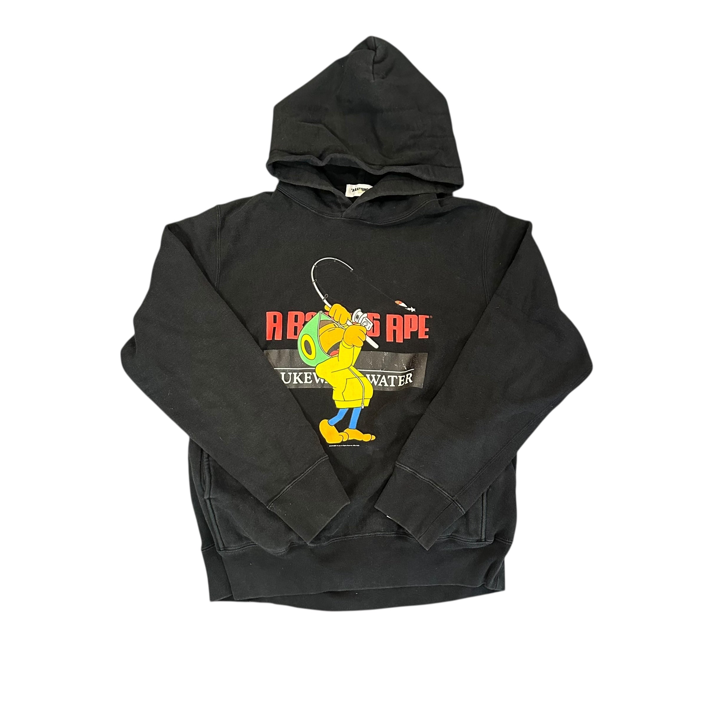 Bape Logo Lukewarm Water Pullover Hoodie
