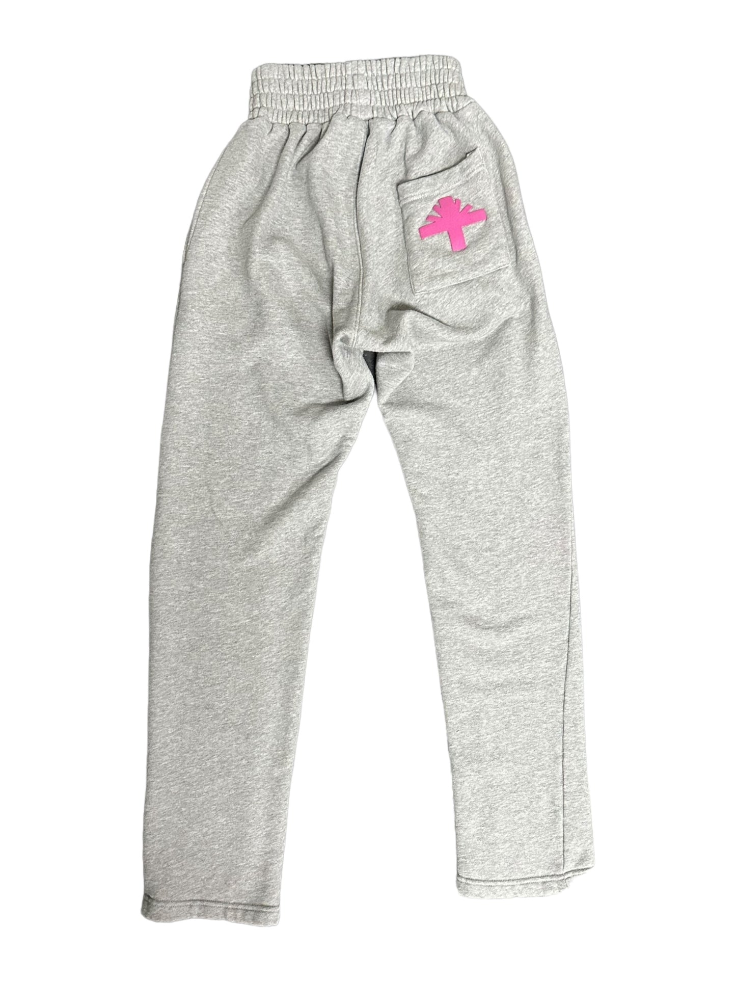 Vertabrae Grey/Pink Sweatpants