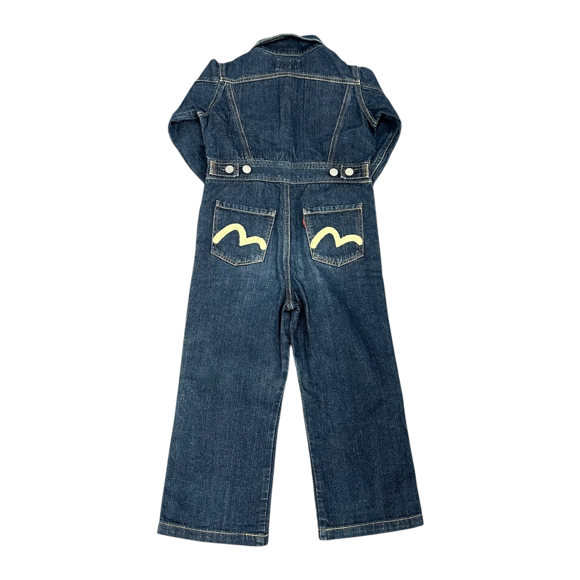 Evisu Kids' Denim Jumpsuit