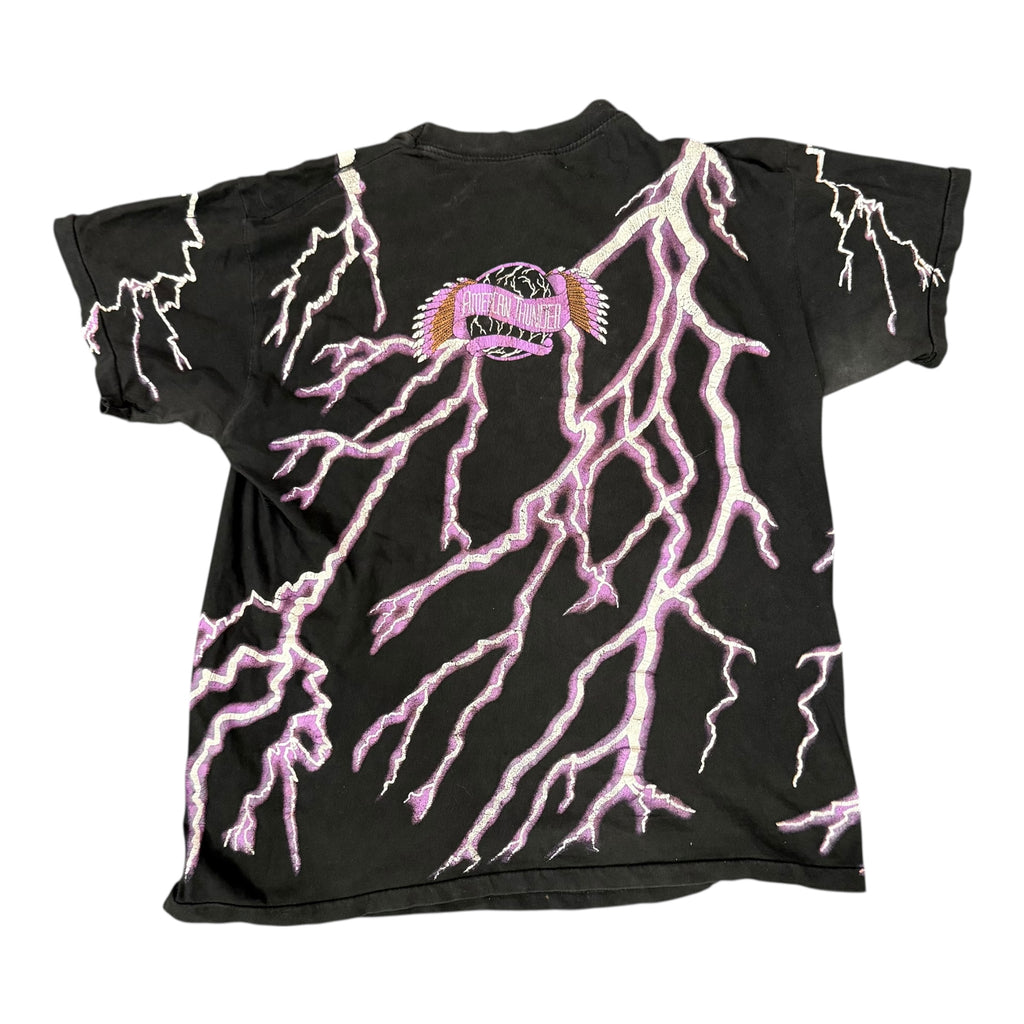 90’s  American Thunder Feel The Wind AoP Tee