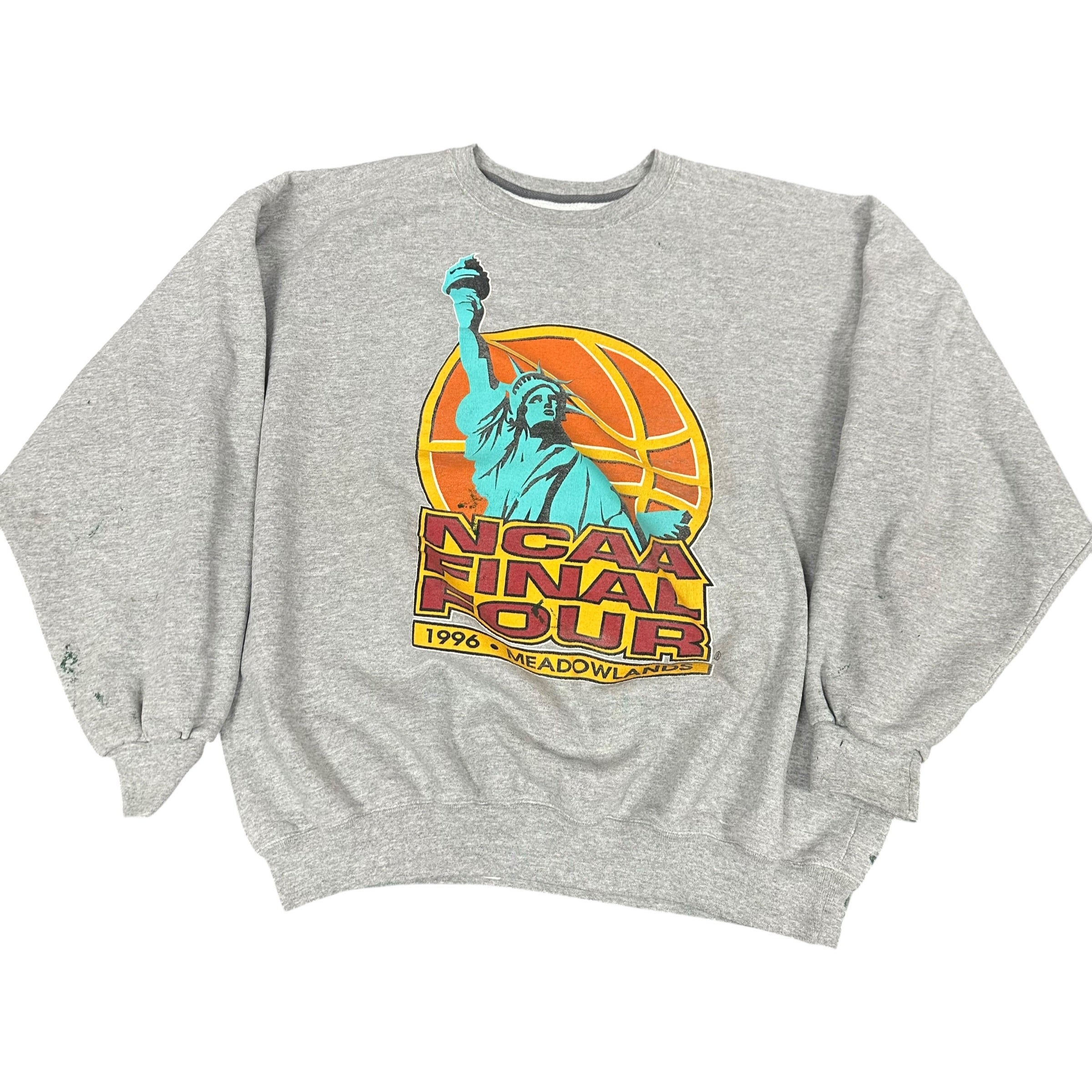 vintage 1996 NCAA Final Four Meadowlands sweatshirt