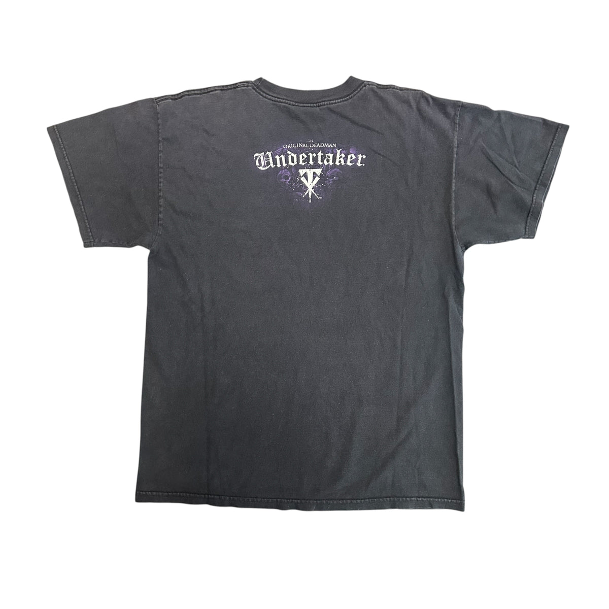 Vintage Black Faded Undertaker Shirt
