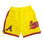 Brand New Supreme x Mitchell & Ness Atlanta Basketball Shorts