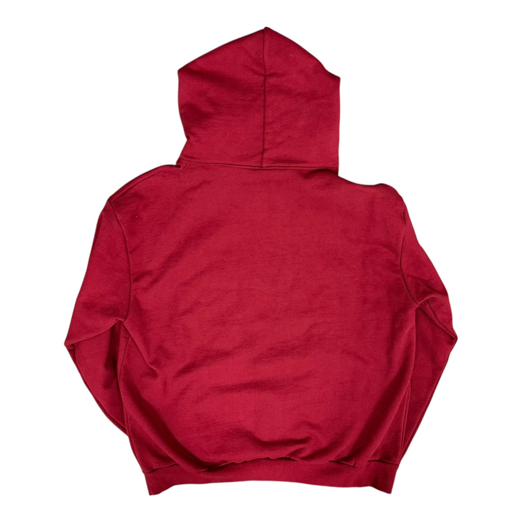 Sp5der Worldwide Maroon Hoodie