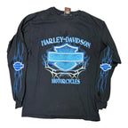 Vintage Black Harley Longsleeve Shirt