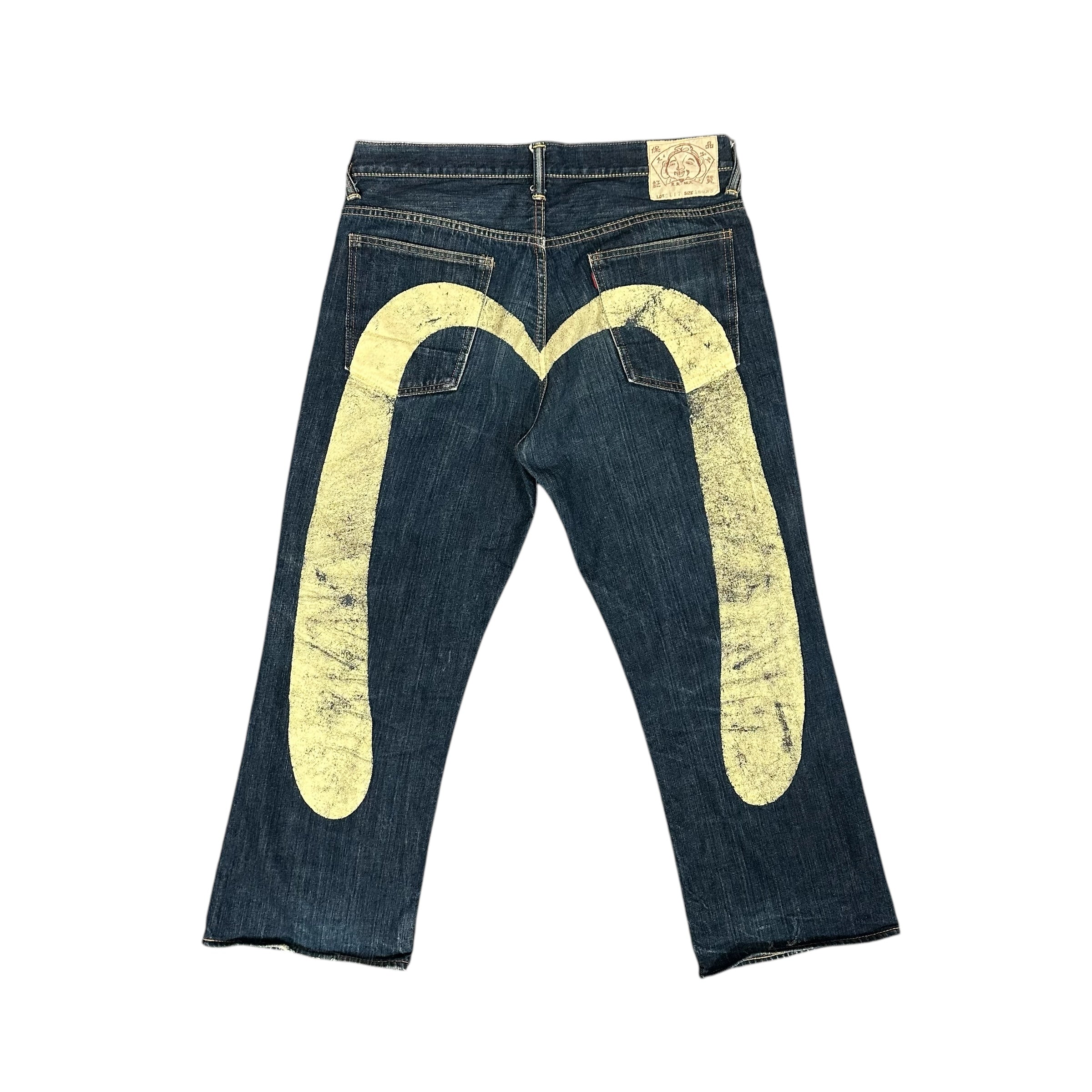 Evisu White Pants