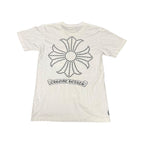 Chrome Hearts Fleur Knee Monogram Tee White