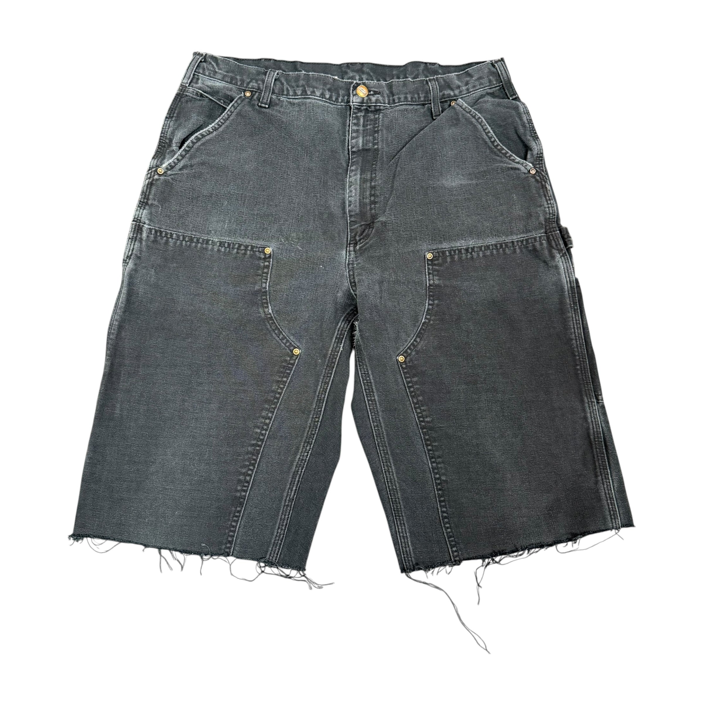 Black Carhartt Double Knee Shorts