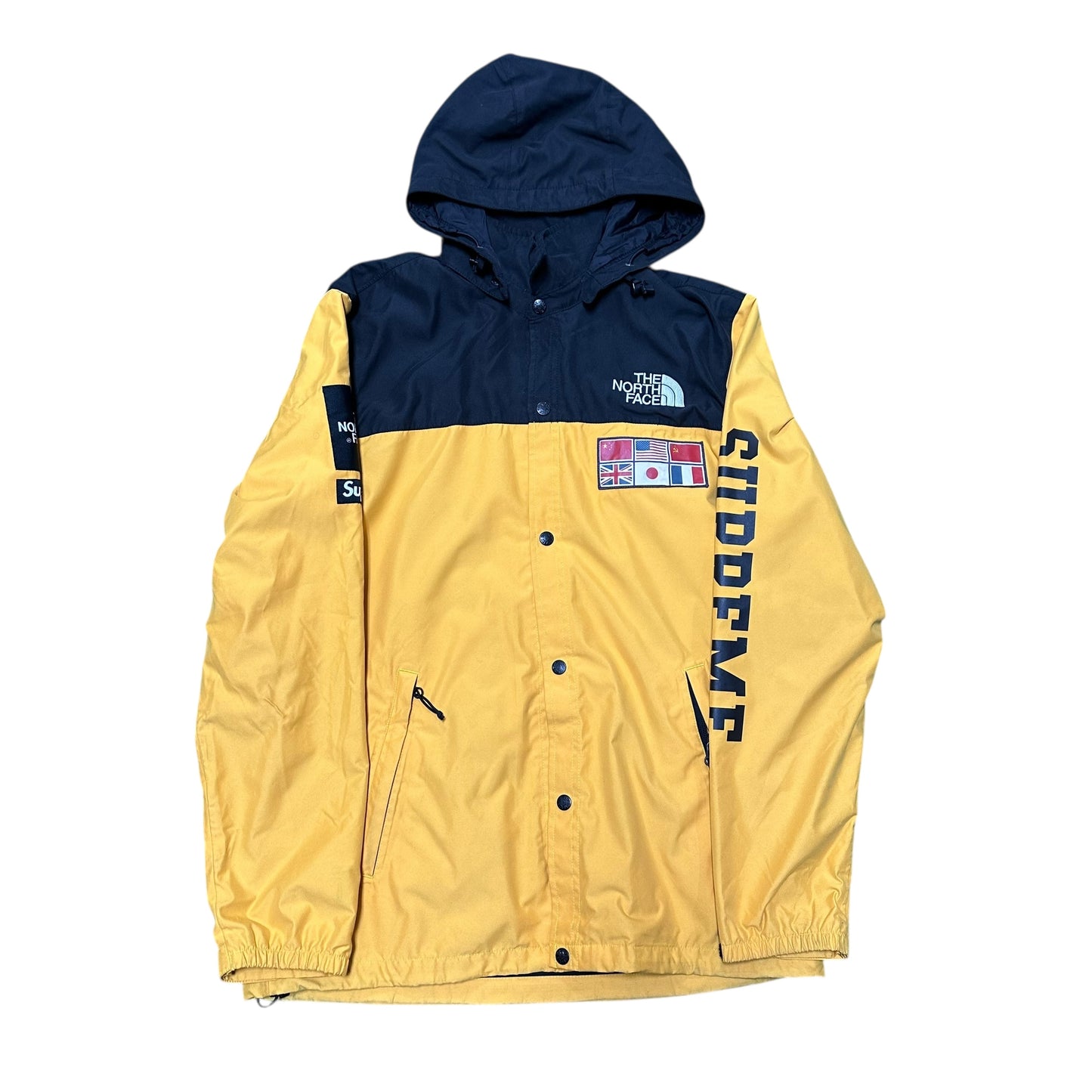 Supreme X North Face Yellow Expedition Coaches Jacket