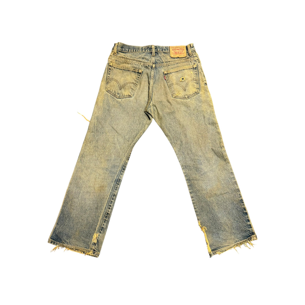 In House Hand Dyed Denim Jeans