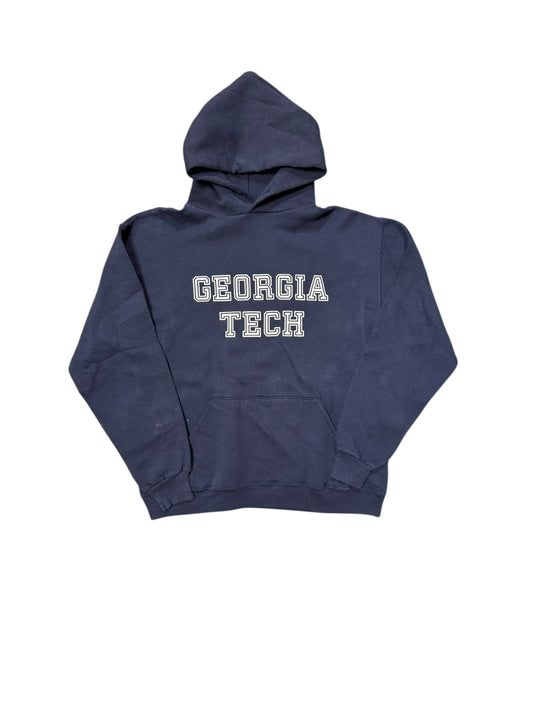 Navy Georgia Tech Russell Hoodie