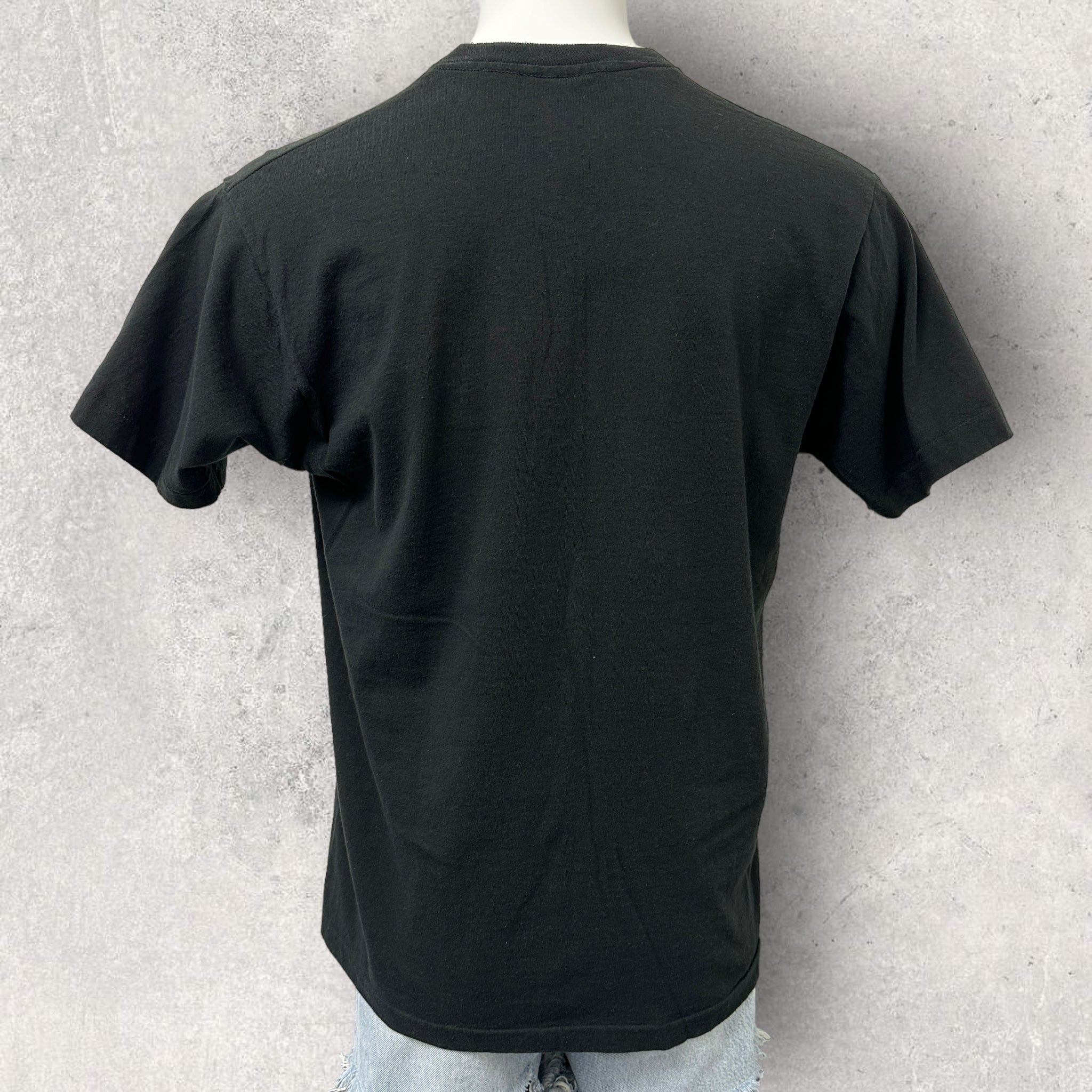 Black Marni Yellow Spellout Tee