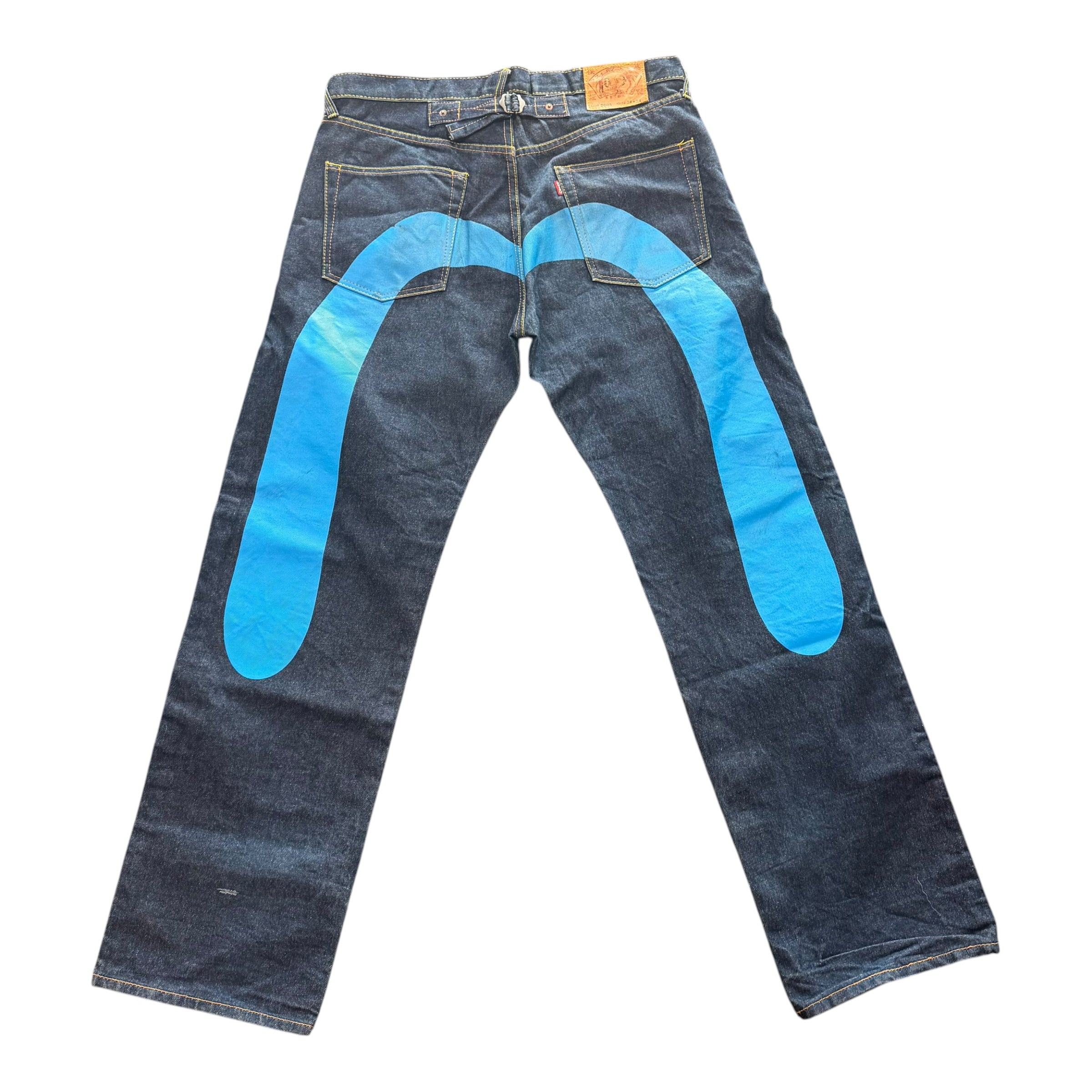 Evisu Jeans Dark Blue/Blue