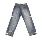 Vintage Girbaud Jeans Baby Blue/White