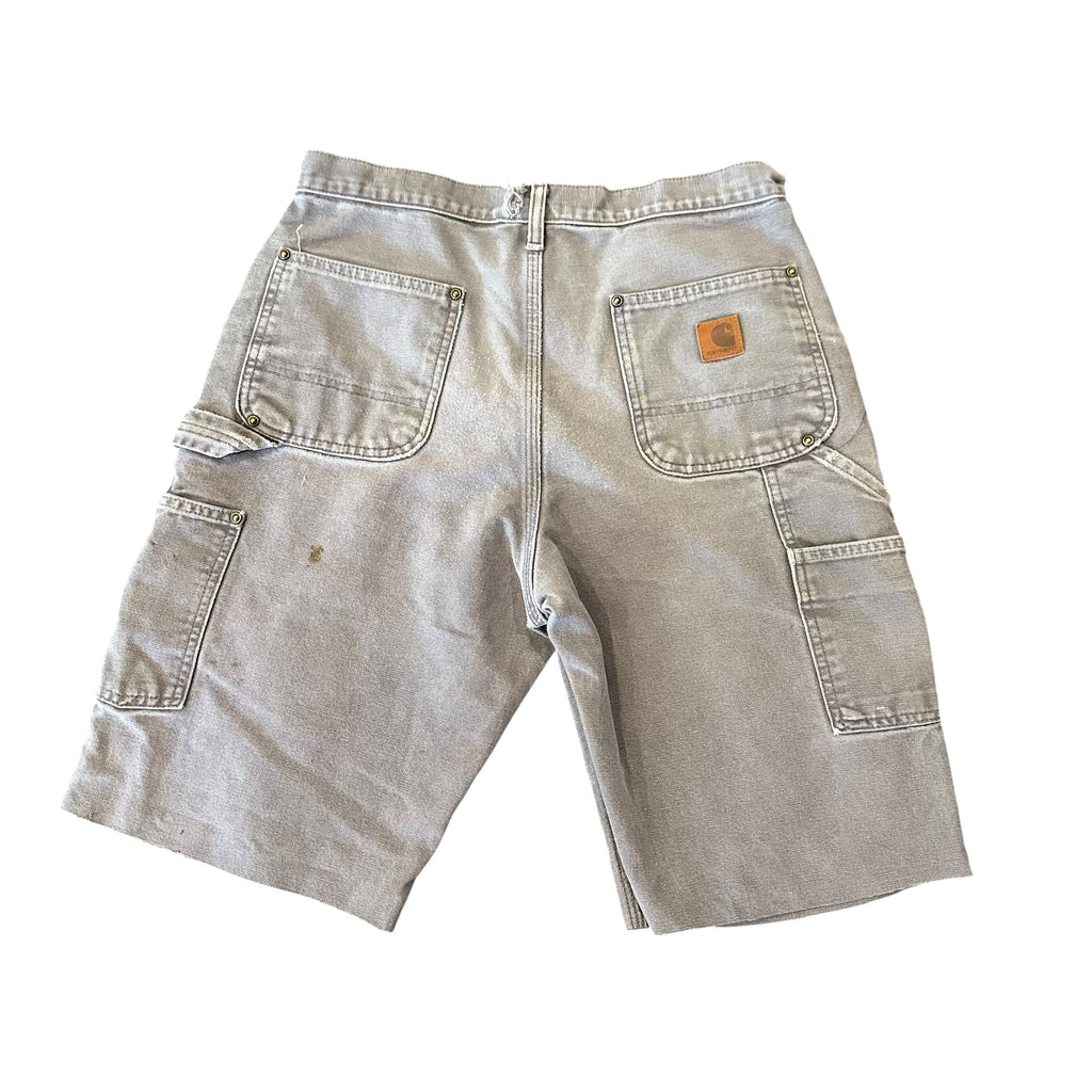 Grey Carhartt Double Knee Shorts (30)
