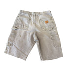 Grey Carhartt Double Knee Shorts (30)