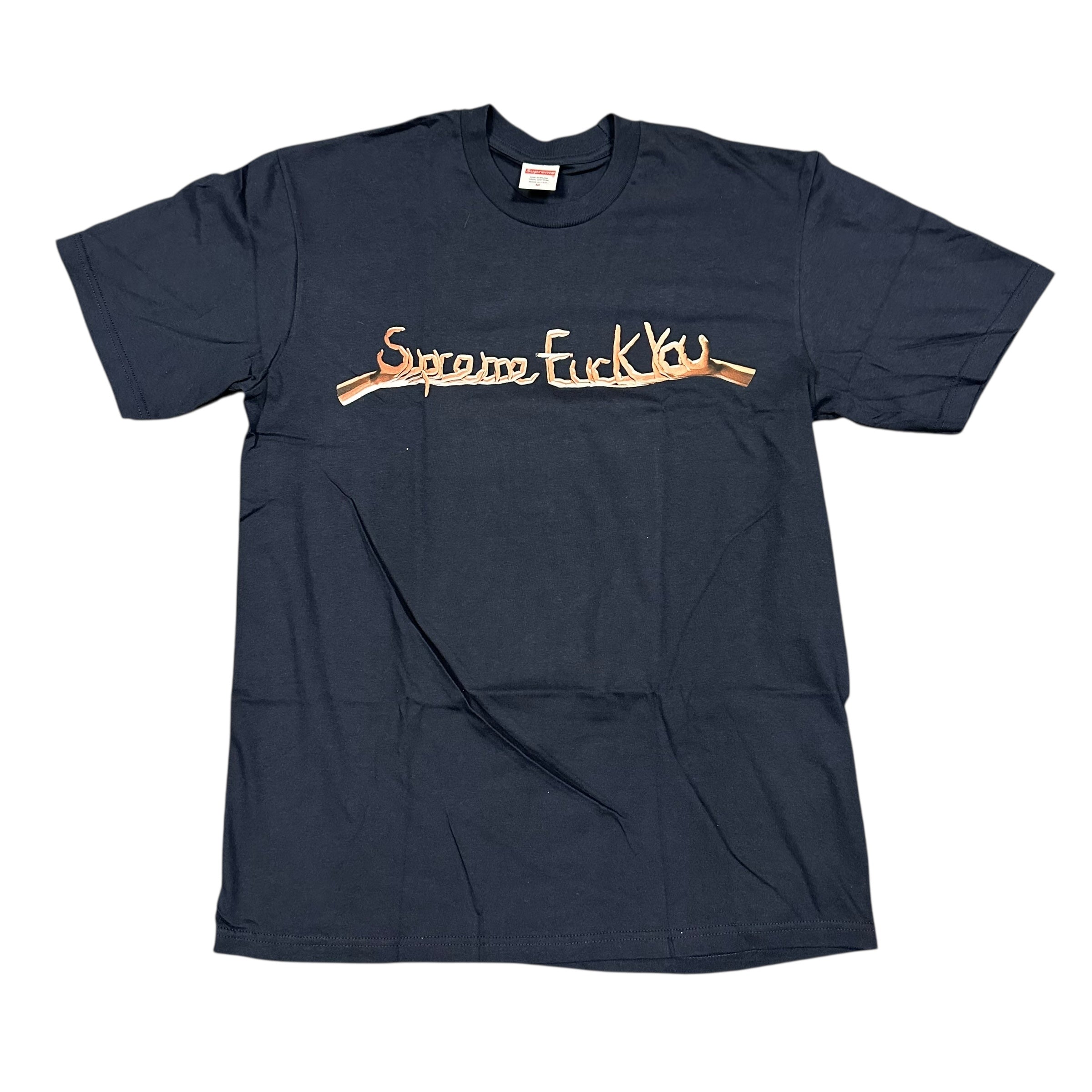 Supreme F*ck You Tee Navy