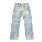 A Bathing Ape Bapesta Star Denim Jeans “Pink”