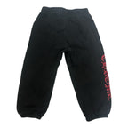 Kids Chrome Hearts Black/Red Scroll Sweatpants