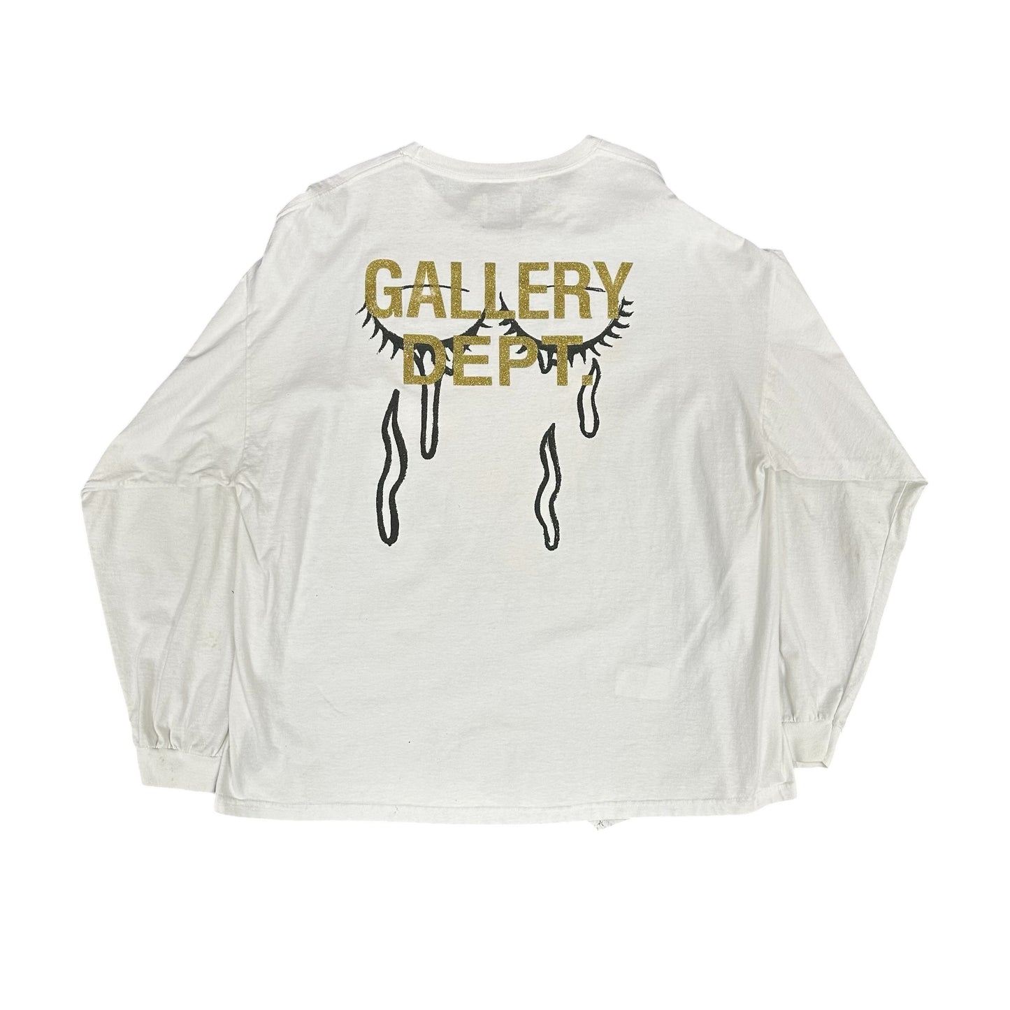 Gallery Dept Puzzle Heart Longsleeve Tee white