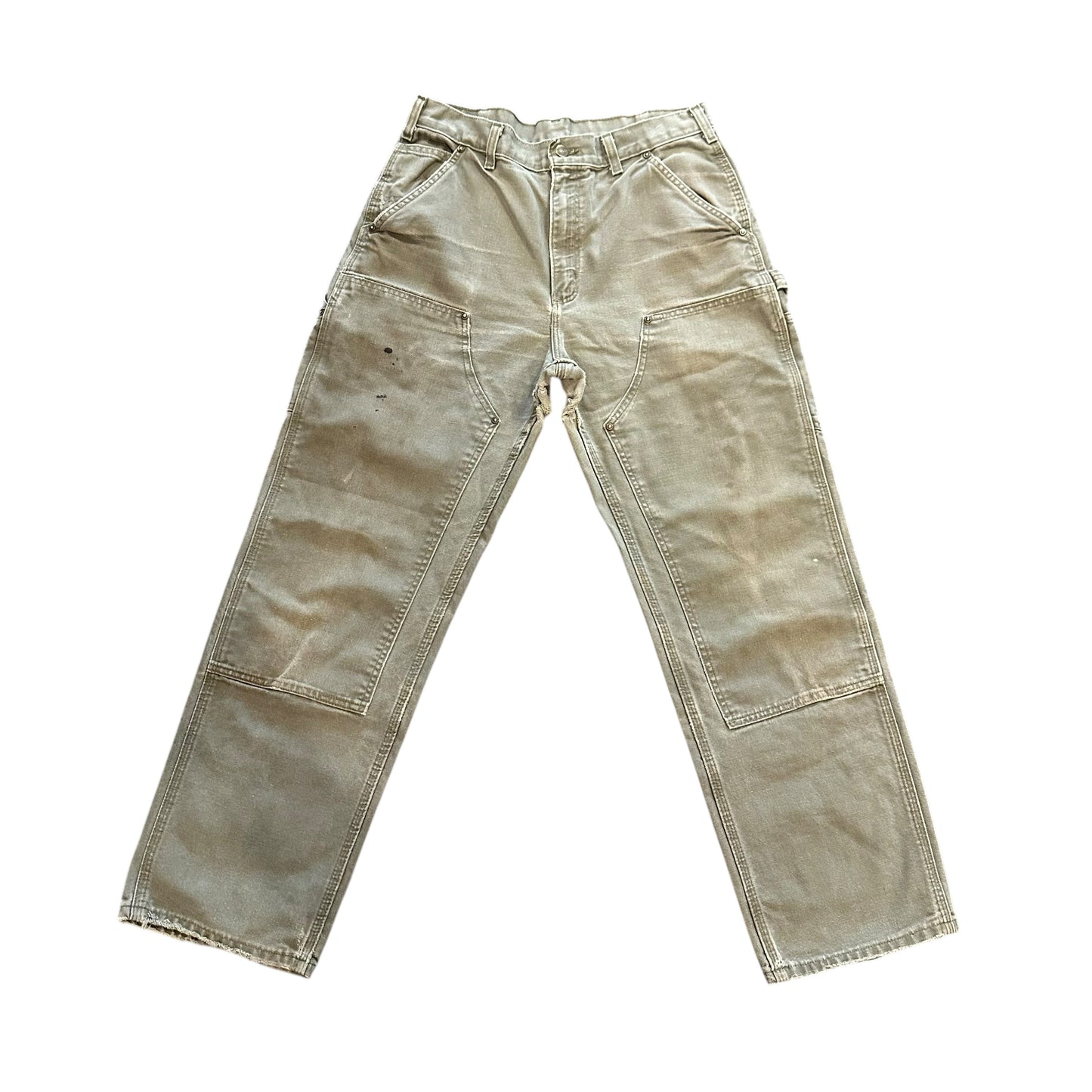 Carhartt Olive Green Double Knee