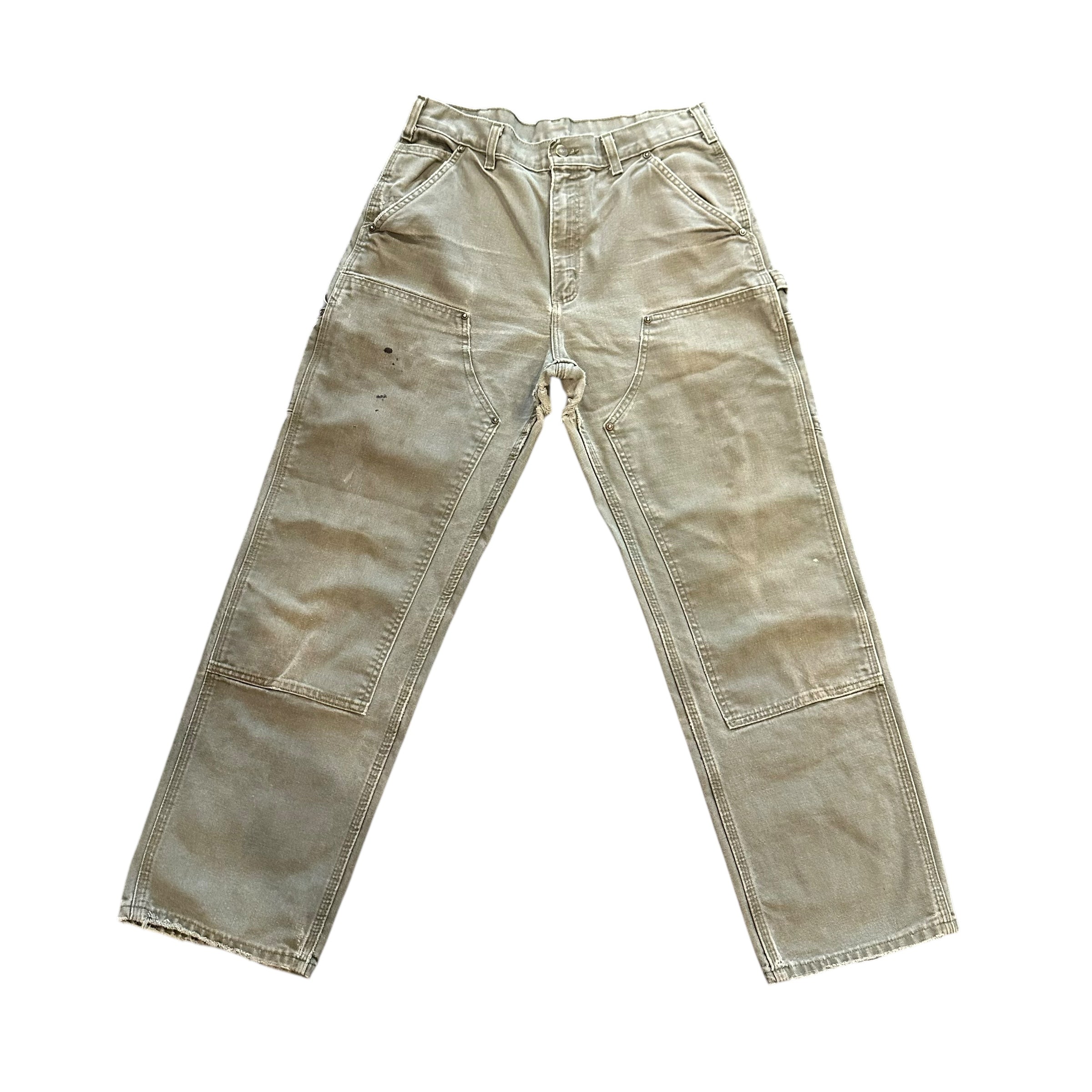 Carhartt Olive Green Double Knee