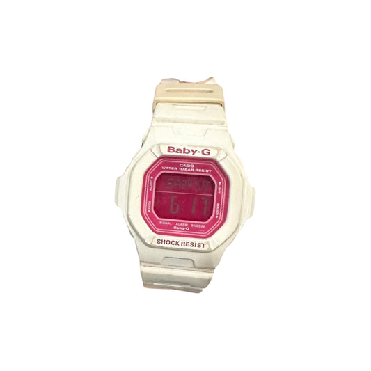 G Shock White/Pink