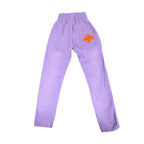 Vertabrae Purple/Orange Sweatpants