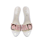 Dior Vintage Pink Trotter Heels