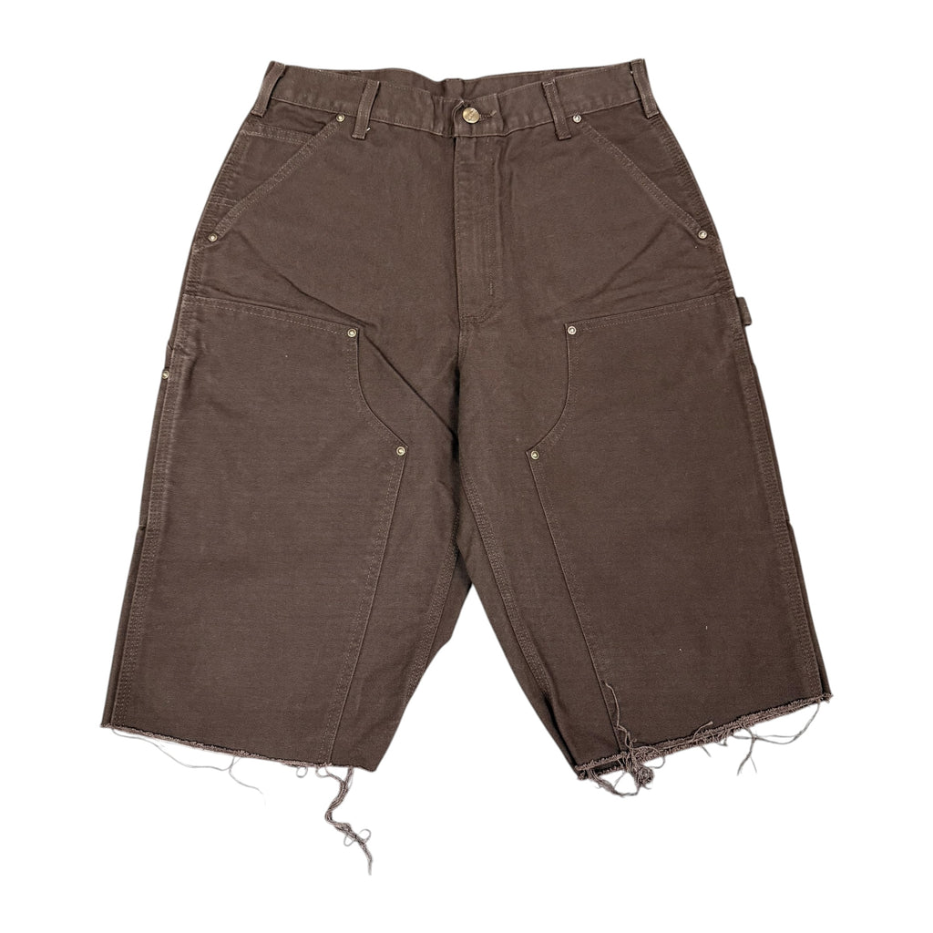 Brown Carhartt Double Knee Shorts