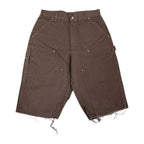 Brown Carhartt Double Knee Shorts