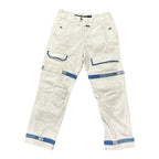 Marithé + François Girbaud Shuttle White Baggy Jeans