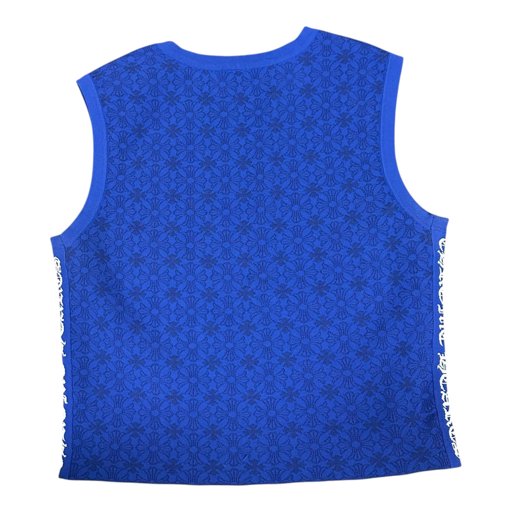 Chrome Heart Sleeveless Cross Logo Tee