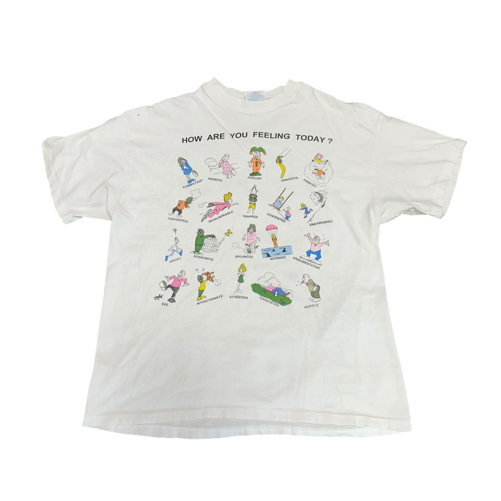 Vintage 90s How Are you Feeling Tee