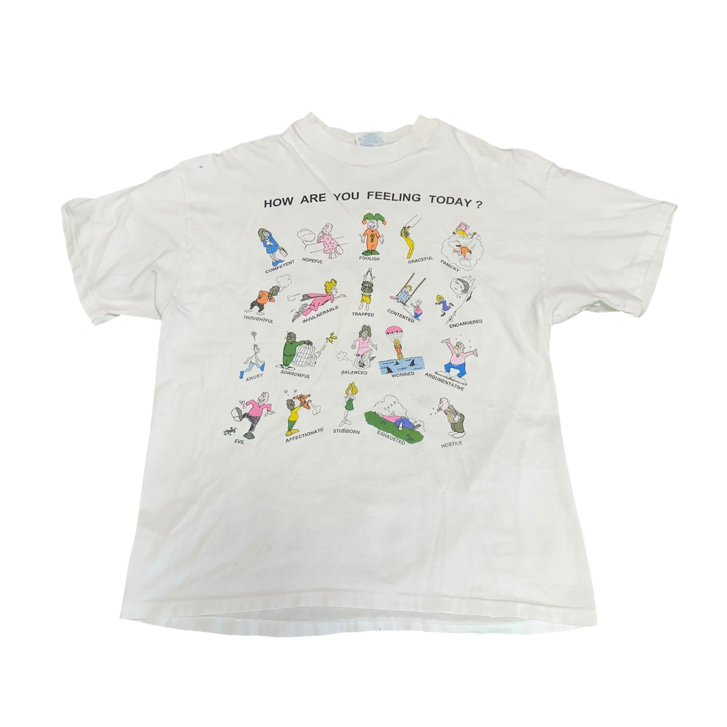 Vintage 90s How Are you Feeling Tee