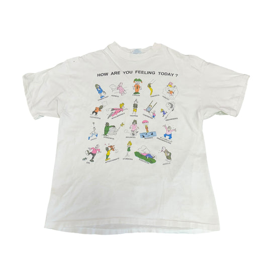 Vintage 90s How Are you Feeling Tee