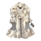 Metric Knits Fur Vest