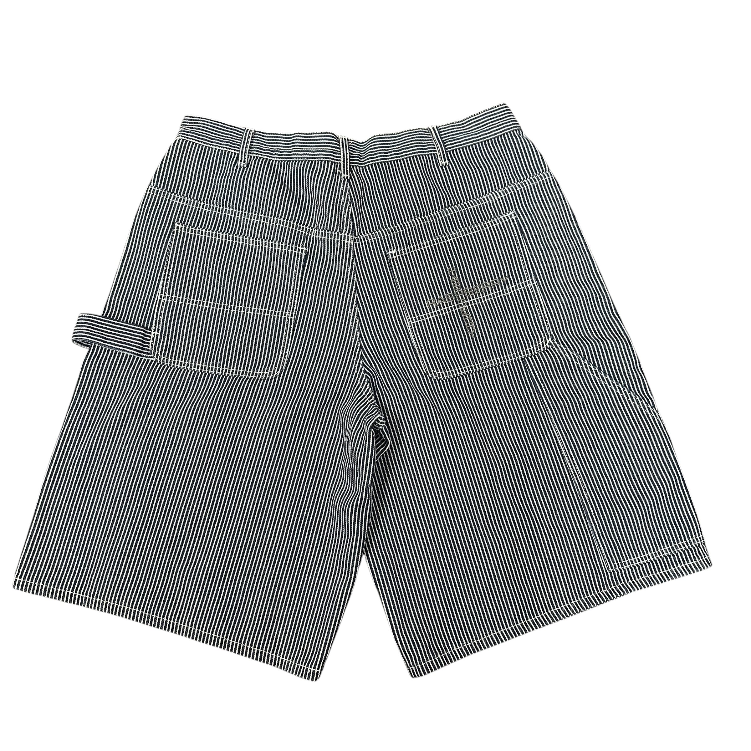 GV Gallery Raspberry Hills Pinstripe Denim Shorts