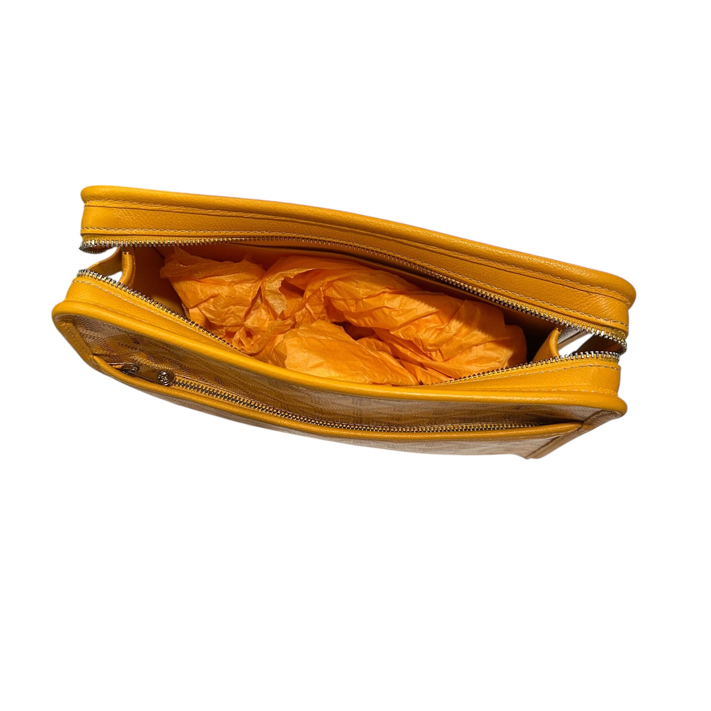 Goyard Jouvence MM Toiletry Bag Yellow